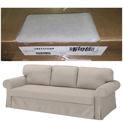 IKEA VRETSTORP Slipcover Cover for sleeper sofa TOTEBO LIGHT BEIGE 504.853.68