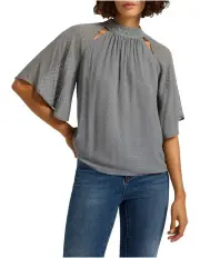 [Marcs] Olivia Clip Spot Top in Jasper