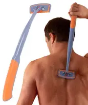 BroShaver 3.0 DIY Back & Body Hair Trimmer - Wet or Dry Shave for Men. Split ...
