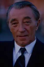 Robert Mitchum in the tv movie 'The Hearst And Davies Affair'- 1985 Old Photo 1