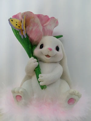 NEW Cracker Barrel - Easter Egg Holder Bunny Collection Pink