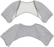 Sport Gym Arthritis Protector Wraps Double Shoulder Support Brace Strap Joint AU (L)