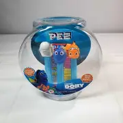 Pez Finding Dory Gift Set Fish Bowl Nemo Bailey Dory Candy Dispenser NEW