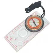 Backpacking Camping Survival Compasses Navigation Baseplate Map Compasses Ruler