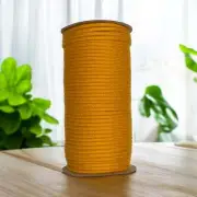 4MM Luxe Braided Macrame Cord | AMBER | 100% Premium Cotton Rope MELB Australia