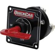 QUICKCAR RACING PRODUCTS Master Disconnect Black w/Removable Red Key 55-030