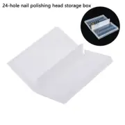24 Holes Nail Drill Bit For Case Plastic Empty Storage Box Milling Cutters HolK_