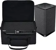 Carrying Case for Ultimate Ears Hyperboom, Soft Travel Storage Bag Compatible with Ultimate Ears Hyperboom Portable & Home Wireless Bluetooth Loud Speaker Outdoor Box-Only Case (Black)