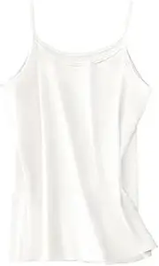 [Generic] Women's Casual Camisole Round Neck Sleeveless Lightweight Street Lightweight Tank Top