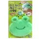 日本製造 青蛙造型香皂洗手包(附魔鬼氈掛勾) K-014212