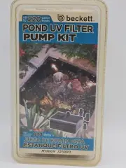 Beckett M130UV Submersible Pond UV Filter Pump Kit 7215510, New In Box, Sealed