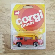 Corgi Junior #29 Simon Snorkel Fire Engine Mettoy 1976 Made in Britain