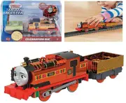 Thomas & Friends Motorised Trackmaster. Celebration Nia Train Engine, Multicolor