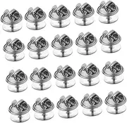 [CIMAXIC] 120pcs Butterfly Hat Lapel Pins Pin Backs Tie Tacks Lapel Holder Brooch Clasps for Diy