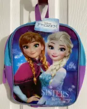 Disney Frozen Anna Elsa Mini Backpack Sisters Are Magic One Size Adj Straps Zip
