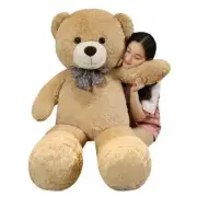 105/130cm 3 Colors Bow-knot Giant Plush Toys Doll Kids Lovers Birthday Baby Gift