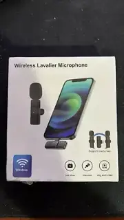 2-in-1 & 1-in-1 Professional Wireless Lavalier Microphone Plug & Play IPhone