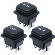 3pcs Waterproof Momentary Rocker Switch ON/Off/ON DC 12V 10A Toggle Power But...