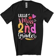 [Generic] Miss 2nd Grader; Adorable Back to School Second Grade Students Teacher Group Unisex T-Shirt
