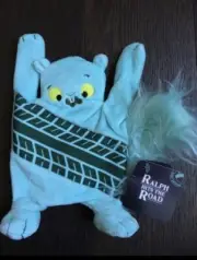 New Bark Box Vintage 2018 “ Ralph Hits the Road ” Dog Toy Ran Over Squirrel