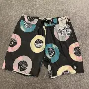 Volcom Board Shorts Mens Small Stoneys Drawstring Pockets Beach Swim NEW $62