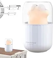 Air Humidifier - 300ml Cute Water Vaporizer Humidifier,Hydration Fog Spray Machine, Bedroom Night Light, Dry Air Cooling Device for Workers
