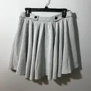 English Factory (Anthropologie) NWT Women's Pleated Black/White Mini Skirt Large