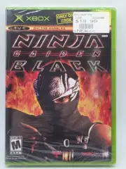 Ninja Gaiden Black Microsoft Xbox Original New Factory Sealed