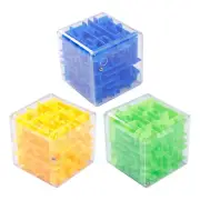 Maze Puzzle 3D Brain Teaser Puzzles For Kids Rolling Ball Cube Maze Game Toy