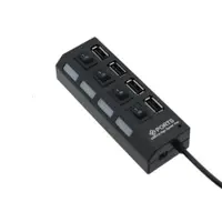 在飛比找樂天市場購物網優惠-USB Hub usb hub集線器 四口帶獨立開關HUB 