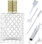 Elegantly Refillable Travel Perfume Bottle - Perfect Perfume Atomiser for On-the-Go, 100ml Glass Spray Bottle, Refillable Perfume Atomisers for Luxury Perfume，travel atomiser