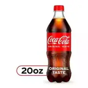 Coca-Cola Soda Bottles, 20 fl oz, 24 Pack (Select Your Flavor)