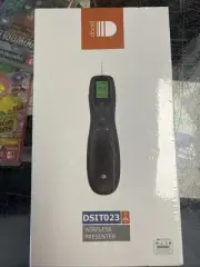 Doosl DSIT023 2.4g Wireless Green Laser Pointer Presenter With Lcd Display Time