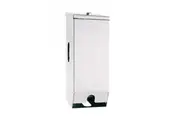 New Bradley 5442-33 Dual Toilet Roll Dispenser Lockable - White Powdercoat 115Mm