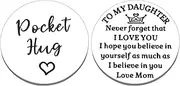 [FANICE EOS] Back to School Pocket Hug Gifts for Teen Girls Thinking of You Gifts for Daughter from Mom Unique Motivational Inspirational Gifts for Women Back to School Supplies Birthday Christmas Graduation,