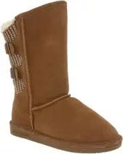 BEARPAW Women's Boot Classic Suede (Hickory ii) Size- 8