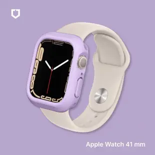 【RHINOSHIELD 犀牛盾】Apple Watch S9/8/7 41mm CrashGuard NX模組化防摔邊框手錶保護殼