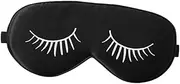 Baluue Sleep Mask Sleep Eye Mask Eye Mask for Sleeping Dark Circles Facial Mask Patches Warm Eye Reusable Cucumber Eye Pads Face Mask Sleep Eye Mask Sleep Pet Lip Under Eye Silk Black