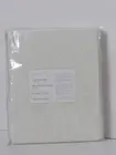 Pottery Barn Belgian Flax Linen Curtain Light Filtering 50" x 108" Ivory NWT