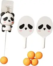 Generic Panda Hanging Table Tennis Set Tennis Practice Self Training Pingpong for Game Beginners Kids Children