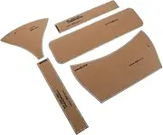 GRADENEVE 1 Set DIY No Cut Paper Handbag Template Set Durable Bag Pattern for Crafting Easy to Use for Purse Making Scrapbooking and Sewing Enthusiasts