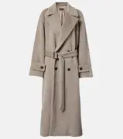[Loro Piana] Loro Piana Foster alpaca and wool trench coat AU 10 beige