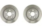 Rear KIT Raybestos Disc Brake Rotor for 1990-1993 Chrysler Dynasty (62529) (for: Chrysler)
