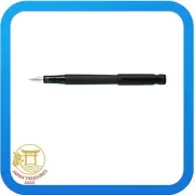 Pilot FLT-2SR-MB-M Fountain Pen Live Matte Black Medium Point Set of 3