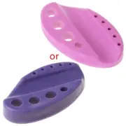 Oval Silicone Cups Pen Needle Holder Stand For Pigment Holder