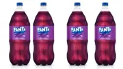 Fanta Grape Fruit Soda Pop, 2 Liter Bottle (Pack of 4)