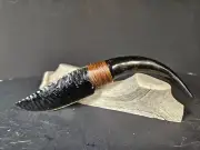 Dragon Claw Black Velvet Obsidian Knife~Kenny Hull~Riddick-Collect-Worldwide