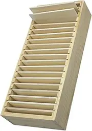FUNOMOCYA Detachable Wooden Business Card Organizer Box with Multiple Compartments Elegant Design for Sorting Cards and Jewelry Portable for Office and Home Use