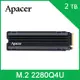 Apacer AS2280Q4U 2TB PCIe Gen4x4 M.2 SSD 固態硬碟