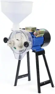 Grain Mill Grinder 2200W Electric Grinder Mill with Funnel 120 Lbs/H Wet Cereal